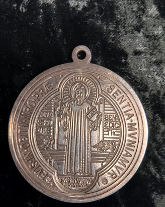Medaglia in  Argento di San Benedetto da Norcia
