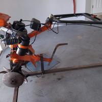 motozappa pasbo 5 cv e raccoglitrice bosco