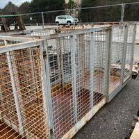 Cestoni in ferro per legna