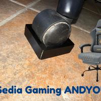 Blocca ruote sedia gaming Stampato in 3D