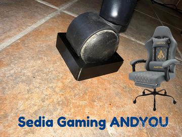 Blocca ruote sedia gaming Stampato in 3D