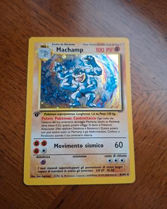 Machamp 8/102 card Pokemon Set Base 2000