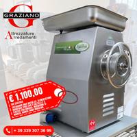 TRITACARNE professionale BOCCA 32 inox MONOFASE