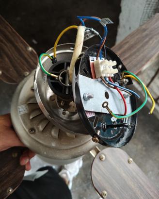 Lampadario a ventilatore