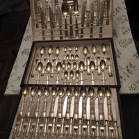 Posate vintage argentate