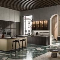 Proposta Cucine Lineare 3m| Commercio dal Fabbrica