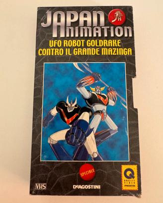 VHS Goldrake contro il Grande Mazinga Japan Anim.