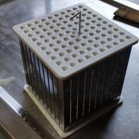 Cubo per arrosticini 16x16 inox per arrosticini