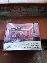 STAFFA  BRACCIO A MURO PER TV  NUOVA