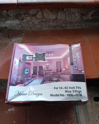 STAFFA  BRACCIO A MURO PER TV  NUOVA