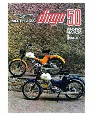 Volantino epoca Moto Guzzi Dingo 50