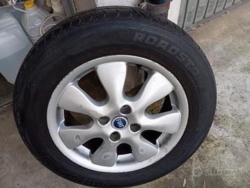 ruota di scorta attacco Fiat quattro fori completa