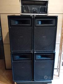 IMPIANTO AUDIO 2000 WATT