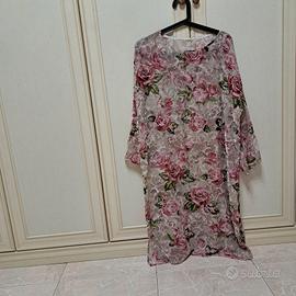 abito tulle e velluto 