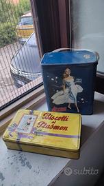 Scatole Latta Dixan e Plasmon