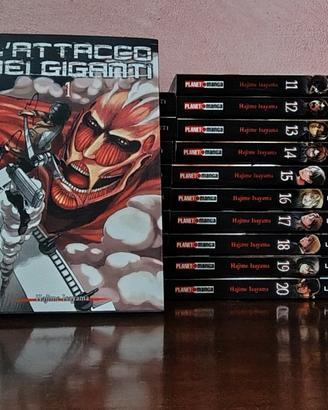Manga, l'Attacco dei Giganti