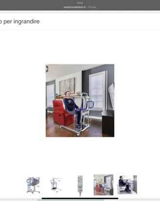 Sollevatore elettrico per disabili muevo home