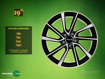 Cerchi in Lega 19" Alfa Fiat e altre