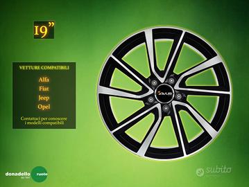 Cerchi in Lega 19" Alfa Fiat e altre