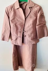 Completo in seta Max&Co. color rosa antico