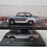 Modellini Abarth e Ford, scala 1/24 e 1/43