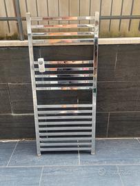 Termoarredo da bagno cromato