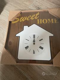 Orologio da parete Home Sweet Home