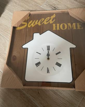 Orologio da parete Home Sweet Home