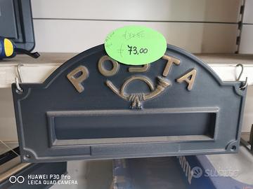 frontalino cassetta postale 