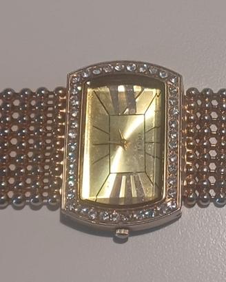 OROLOGIO DONNA OUGE CON DIAMANTINI COLOR ORO