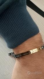 Bracciale uomo acciaio