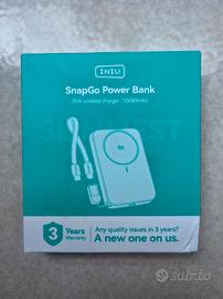 Power Bank MagSafe INIU 10000mAh Qi2.2 25W Viola