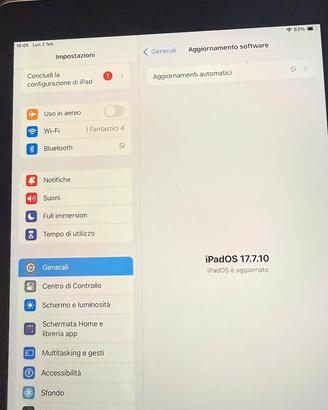 Ipad 6 gen + Apple pencil 1 + Cover