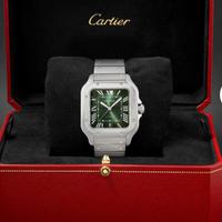 Cartier Santos verde