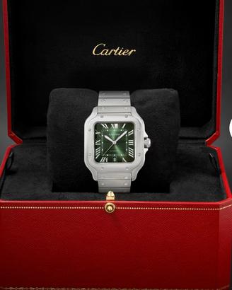 Cartier Santos verde