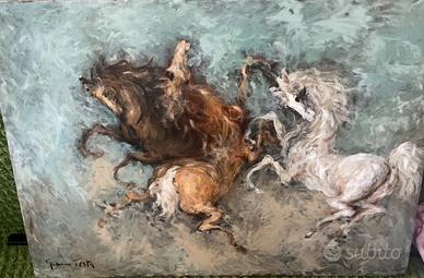 Gianni testa quadro dipinto