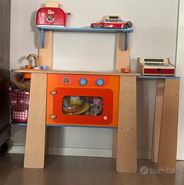 Cucina giocattolo legno bambini