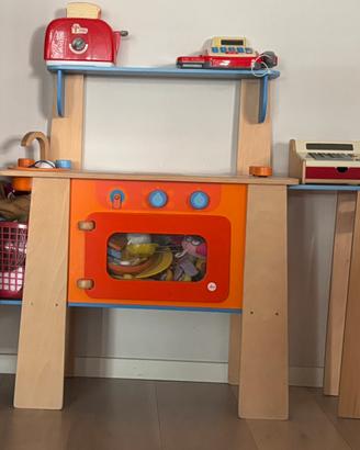 Cucina giocattolo legno bambini