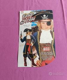 Vestito carnevale da pirata 