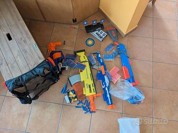 Nerf vari con accessori 