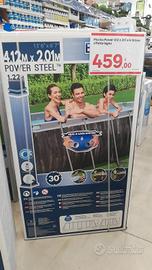 Piscina fuori terra 4 mt x 2 mt