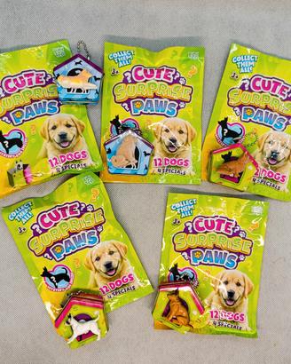 5 Personaggi Cute Surprise Paws  Dogs - Ruby Toys