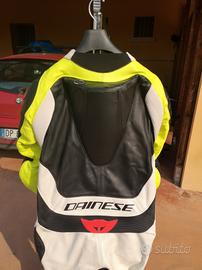 tuta moto 52 dainese uomo in pelle intera 