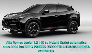 Alfa Romeo Junior 1.2 145 CV Hybrid eDCT6 Sprint K