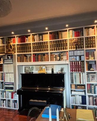 Libreria Mercantini laccata 4.40x 2.60 mt