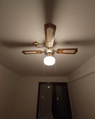 Lampadario con ventilatore