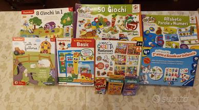 Combo di giochi da tavolo 3-6 anni