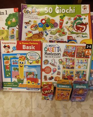 Combo di giochi da tavolo 3-6 anni