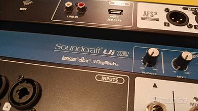 Soundcraft Ui12 Mixer digitale WiFi