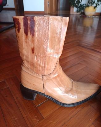Stivaletto in vera pelle Made in Italy